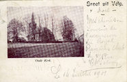 546 Groet uit Velp, Oude Kerk, 1901-07-15