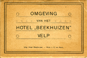895-0001 Omgeving van het Hotel Beekhuizen , Velp , 1910-1920