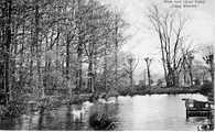 3781 Park met vijver Hotel Laag Soeren , 1910-1920