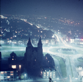 7139 Panorama Arnhem bij nacht, ca. 1965