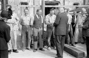 17050 Vlag in top Waalse Kerk, oktober 1951