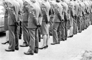 10456-0002 Deelen. Beëdiging eerste drie vrouwen bij de Luchtmacht, 27-05-1981