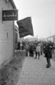 12255-0002 Slochterenweg. Opening complex Rijnland en de cwakel (Vereniging Centraal Wonen), 26-02-1982