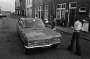 3292-0003 Wageningen. Veerstraat protestactie verkeer, 09-06-1978