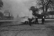4195-0002 Westervoort. Bestelbusje uitgebrand , 31-10-1978