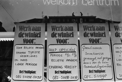 8434-0001 Uitzendbureau Multiplan, 08-07-1980