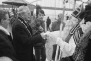 9248-0001 Rijnkade. Aankomst Sinterklaas, 15-11-1980