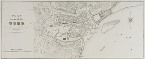 105 Plan van de stad Tiel : Overeenkomstig de Kadastrale Opmetingen, 1836