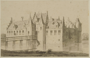 1632 't Slot Toutenburg; van vooren, te Vollenhooven, 1730