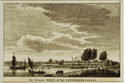 1743 De nieuwe Rhijn of het Pandersche Canaal., 1710-1800