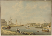 189 Arnhem - de oude haven, ca. 1856