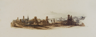 2085 Gezicht op Oosterbeek - Laag (benedendorp), 1867