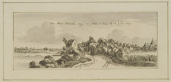 2201 Het Dorp Rheede langs den IJssel te sien, 1744