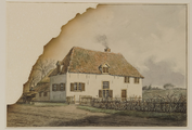228 De Lange Schuur, boerderij van Hulkestein. Afgebroken in 1870, 1870