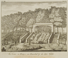 2334 De Grotte, en Fonteyn van Rozendael bij de Agter Vyver, 1718