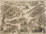 2681 De Betuwe met Arnhem en Nijmegen en troepen van Prins Maurits en Parma, 1615