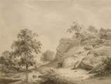 2730 Heuvellandschap met beekje, 1826-1844