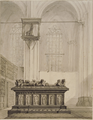 2889 Arnhem - Eusebius (of Grote) kerk - interieur - graftombe, 1825
