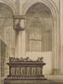 2890 Arnhem - Eusebius (of Grote) kerk - interieur - graftombe, c.a 1790-1836
