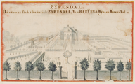 3058 Zypendal : dus toont sich 't keurlick Zypendal, Van Baeyens, Wyn, en Water-Val, 1720-1743