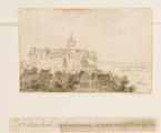 3476 t Valkenhof, en Gierbrug; te zien van 't Belvidère, 1732-1734