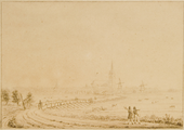 3557 Doesburg - kerk, ca. 1820-1860