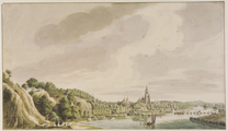 3850 De Stadt Arnem langens den Rhijn 1741 : 2 Eltenberg, 1741