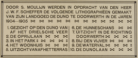 4054 De Duno bij Heveadorp, ca. 1900-1927