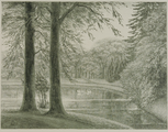 4055-0002 Het park - de Hooge- of Achtervijver - 1906, 1906