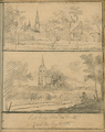 4186-0016r De kerken van Hoogstraten en Minderhout in Vlaanderen, [ca. 1768]
