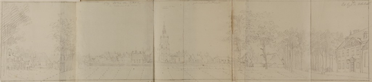 4186-0025b Het dorp Etten bij het huis de Nobelaar te zien, [ca. 1768]