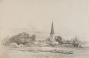 4193 Vaassen - kerk gezien vanuit het zuidwesten, 1869