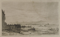 49 Watersnood., Redden van mensen en vee uit de Arnhemsche Waard : 5 maart 1855, 1855