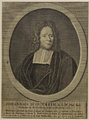 821 Portret van J. d'Outrein, 1662-1722, 1722-1800