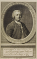 824 Portret van Gottlieb Wilhelm.Rabener, 1752, 1762