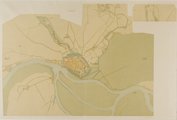 85 Arnehem - plattegrond van Arnhem ca. 1560, 1916-1923