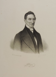 874 Portret van J.H. Breyer, (Arnhem 1792- Arnhem 1861), 1832-1893