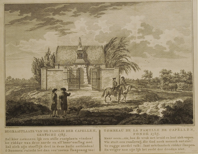 878 Begraafplaats van de Familie der Capellen gesticht 1785, 1788-1803