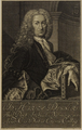 889 Portret van J.H. Degner, 1687-1756, 1738-1741