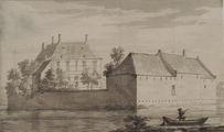 929 Het Huis te Dever van vooren bij het Dorp, 1725