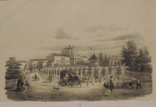 966 Gezigt op het Station. Vue du Station, 1870-1873