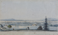 107 Gezigt van het Amphitheater te Biljoen op Cleef, Elten en Rees, ca. 1790