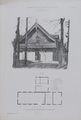 126 Ontwerp van een koetshuis met stallen te Beekhuizen : plaat XIII, 1869