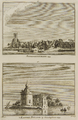 1505-II-24Brood-0008 Nr. 39. Schenkenschans, 1734 - Nr. 40. 't Kasteel Bylandt bij Schenkenschans 1734, 1745