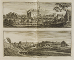 1505-II-24Brood-0036 Nr. 98. 't Kasteel Doornweerd by Arnhem, 1744 - Nr. 99. 't Dorp Oosterbeek op de Veluwe, 1744, 1745