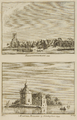 1505-II-24rood-0009 Schenkenschans, 1734 - 't kasteel Bylandt bij Schenkenschans, 1734, 1745