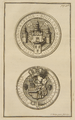 1505-III-109rood-0005 Wapens van de stad Culemborg en van de Heren en Graven van Culemborg, 1753