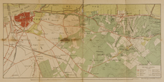 1505-III-150Grood-0001 Van Nijmegen naar Berg-en-Dal. Wandelkaart van Ubbergen, Beek, Berg-en-Dal en de Meerwijken. , 1885