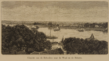 1505-III-150Grood-0004 Uitzicht van de Belvedère naar de Waal en de Betuwe, [1885]