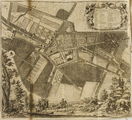 1505-III-162B4rood-0002 Platte grond van de heerlijkheijt van Roosendaal buyten Arnhem : na de voetmaet afgetekent, 1718